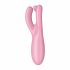 Satisfyer Threesome 4 - slimme clitorale vibrator (roze)