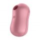 Satisfyer Cotton Candy - oplaadbare luchtdruk clitorisvibrator (koraal)