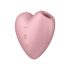 Satisfyer Cutie Heart - oplaadbare luchtdruk clitoris vibrator (roze)