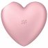 Satisfyer Cutie Heart - oplaadbare luchtdruk clitoris vibrator (roze)