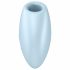 Satisfyer Cutie Heart - opvouwbare lucht vibrator (blauw)