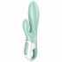 Satisfyer Air Pump Konijn 5 - slimme opblaasbare vibrator (mint)