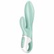 Satisfyer Air Pump Konijn 5 - slimme opblaasbare vibrator (mint)