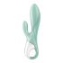 Satisfyer Air Pump Konijn 5 - slimme opblaasbare vibrator (mint)