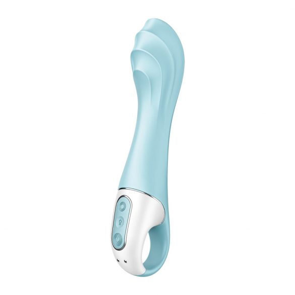 Satisfyer Air Pump Vibrator 5 - slimme pompende vibrator (blauw)