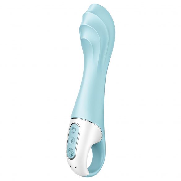 Satisfyer Air Pump Vibrator 5 - slimme pompende vibrator (blauw)