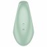 Satisfyer Perfect Pair 3 - 2in1 penisring en vingervibrator (groen)