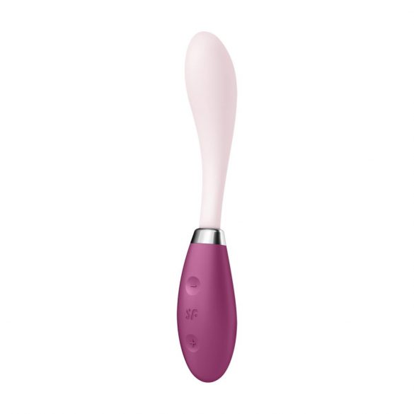 Satisfyer G-Spot Flex 3 - oplaadbare G-spot vibrator (roze-bordeaux)