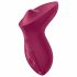 Satisfyer Exciterrr - roterende kralletjes clitoris vibrator (rood)