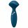 Satisfyer Mini Wand-er - oplaadbare, waterdichte vibratiemassager (blauw)