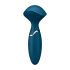 Satisfyer Mini Wand-er - oplaadbare, waterdichte vibratiemassager (blauw)