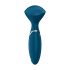 Satisfyer Mini Wand-er - oplaadbare, waterdichte vibratiemassager (blauw)