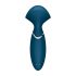 Satisfyer Mini Wand-er - oplaadbare, waterdichte vibratiemassager (blauw)