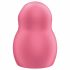 Satisfyer Pro To Go 1 - oplaadbare luchtdruk clitorisstimulator (rood)