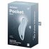 Satisfyer Pocket Pro 1 - oplaadbare luchtdrukclitorisstimulator (blauw)