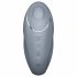 Satisfyer Tap & Climax 1 - 2in1 vibrator en clitorisstimulator (grijs)