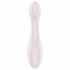 Zadeldruk - oplaadbare, waterdichte G-spot vibrator (beige)