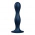 Satisfyer Double Ball-R - zuignap dildo gewicht (donkerblauw)