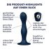 Satisfyer Double Ball-R - zuignap dildo gewicht (donkerblauw)