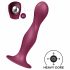 Satisfyer Dubbele Bal-R - zuigvoet dildo (rood)