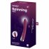 Satisfyer Spinning Vibe 1 - draaiende G-spot vibrator (rood)