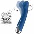 Satisfyer Spin G-Spot 1 - roterende G-punt vibrator (blauw)