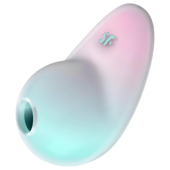 Satisfyer Pixie Dust - oplaadbare luchtdruk clitoris stimulator (groen-roze)