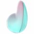 Satisfyer Pixie Dust - oplaadbare luchtdruk clitoris stimulator (groen-roze)