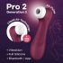 Satisfyer Pro 2 Gen3 - slimme luchtgolf clitorisstimulator (bordeaux)