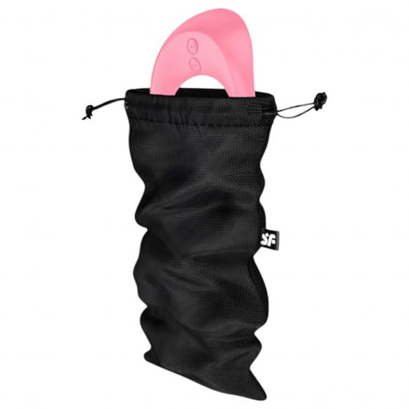 Satisfyer Treasure Bag M - seksspeeltjes opbergtas - medium (zwart)