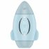 Satisfyer Missie Control - oplaadbare luchtdruk clitoris stimulator (blauw)