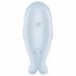 Satisfyer Seal You Soon - oplaadbare, luchtdruk clitoris stimulator (blauw)