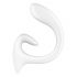 Satisfyer voor Godin 1 - clitoris- en G-punt vibrator (wit)