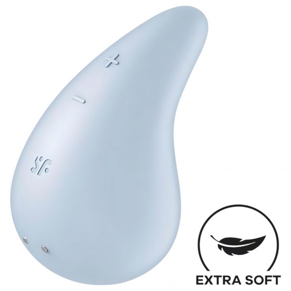 Satisfyer Dew Drop - oplaadbaar, waterdicht clitoris vibrator (blauw)