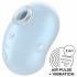 Satisfyer Cutie Spook - oplaadbare luchtgolven clitorisstimulator (blauw)