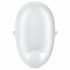 Satisfyer Cutie Ghost - oplaadbare luchtdruk clitoris stimulator (wit)