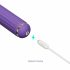 Magische Stick - vibrator met verwisselbare clitorisarm (paars)