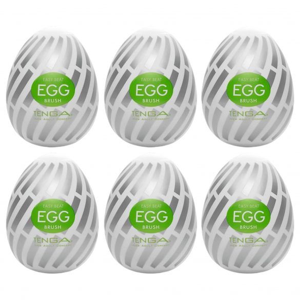 TENGA Egg Brush - masturbatie-ei (6 stuks)