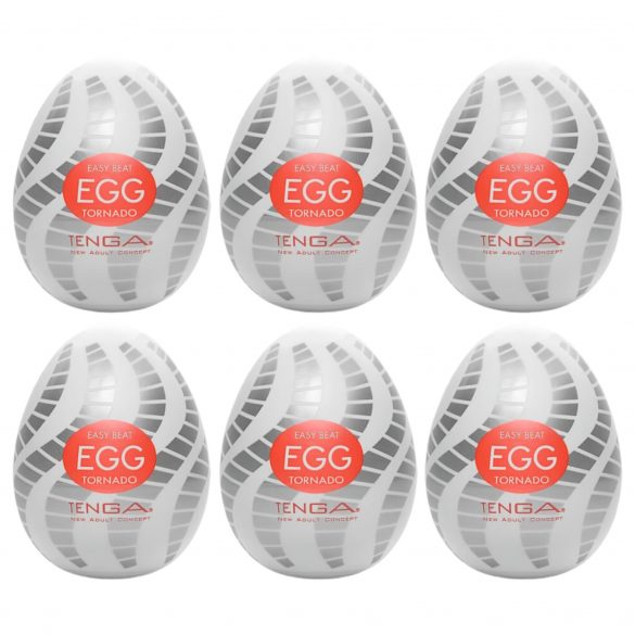 TENGA Egg Tornado - masturbatie-ei (6 stuks)