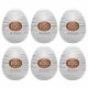 TENGA Egg Silky II - masturbatie-ei (6 stuks)