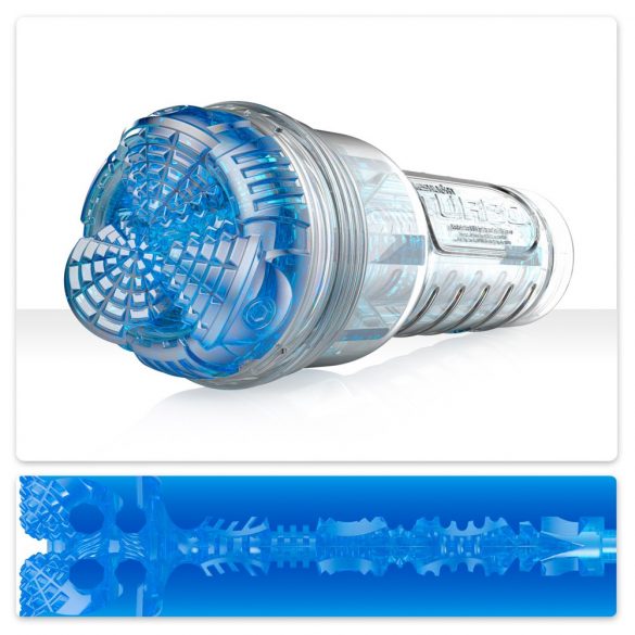 Fleshlight Turbo Core - zuig masturbator (blauw)