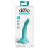 Dillio Curious Cinq - gode en silicone (15cm) - turquoise