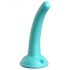 Dillio Curious Cinq - gode en silicone (15cm) - turquoise