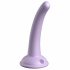 Dillio Curious Five - siliconen dildo met zuignap (15cm) - paars