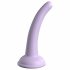 Dillio Curious Five - siliconen dildo met zuignap (15cm) - paars