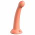 Dillio Geheime Verkenner - zuignap dildo (17cm) - oranje