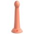 Dillio Geheime Verkenner - zuignap dildo (17cm) - oranje