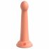 Dillio Geheime Verkenner - zuignap dildo (17cm) - oranje