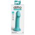 Dillio Grote Held - zuignap dildo (17 cm) - turquoise