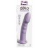 Dillio Super Acht - zuignap siliconen dildo (21cm) - paars